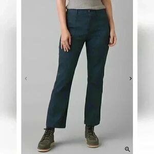 Prana Dark Blue Sancho Slim Pants Size 14